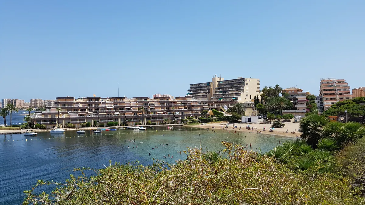 Cala del Pino, in the Mar Menor