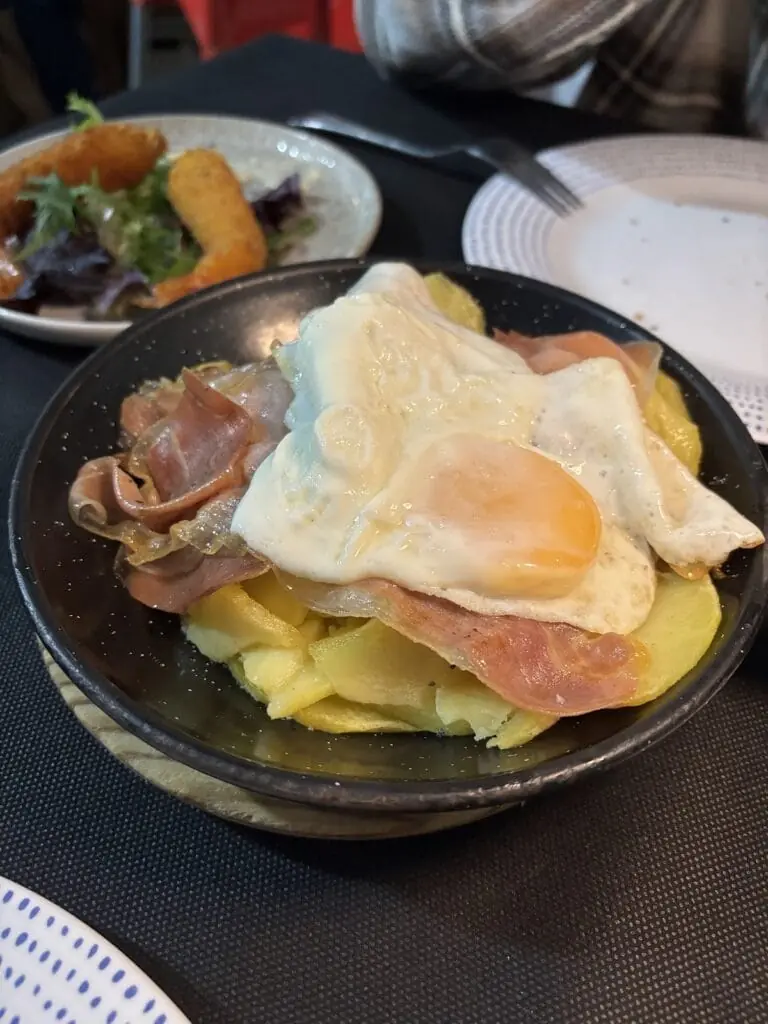 Combination plate at La Sartenica in Cabo de Palos