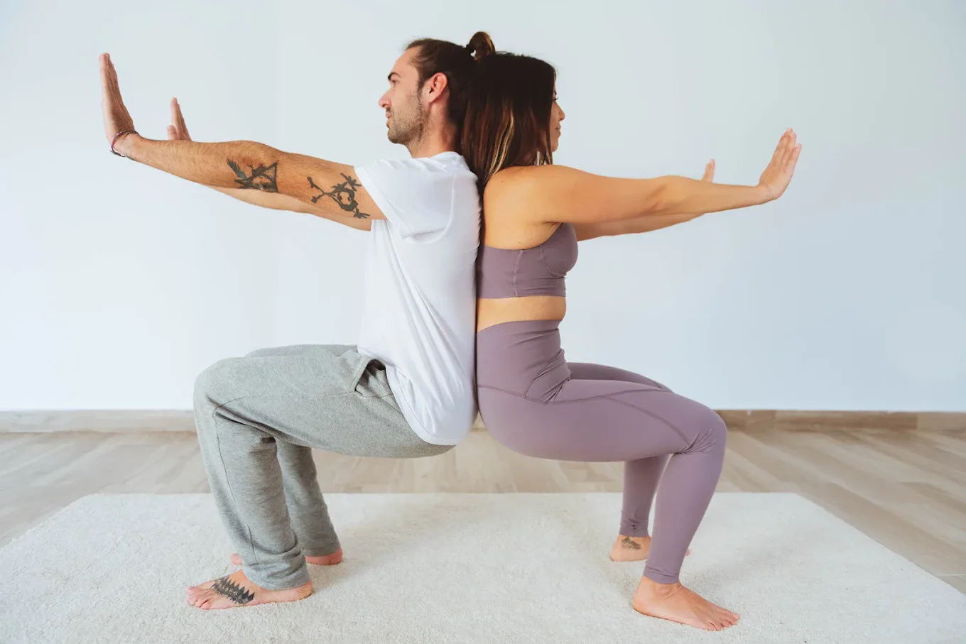 Séance de yoga en duo avec Vanessa Vallejo Yoga, OM my Soul!