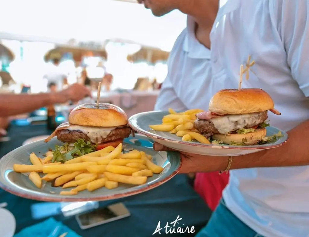 Vue sur la mer depuis A Tu Aire Chiringuito, La Manga