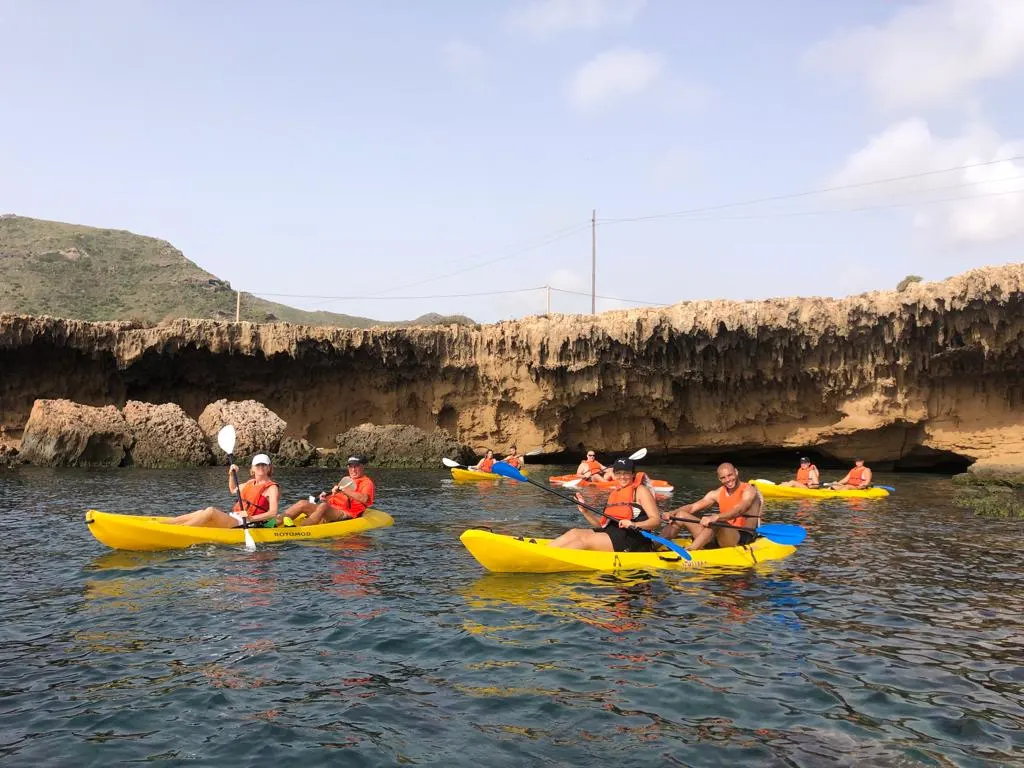 Group of students at Actividades Náuticas Dacar, Mar Menor