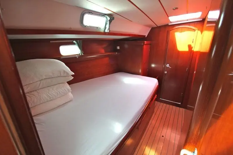 Sonnenuntergang vom Segelboot von Alina Sailing aus
