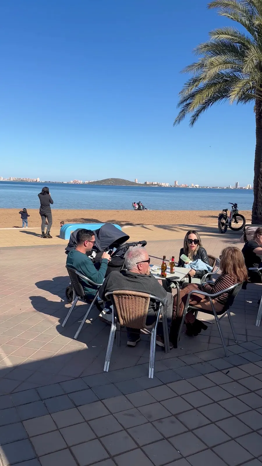 Inside Arena Cafe in Mar de Cristal