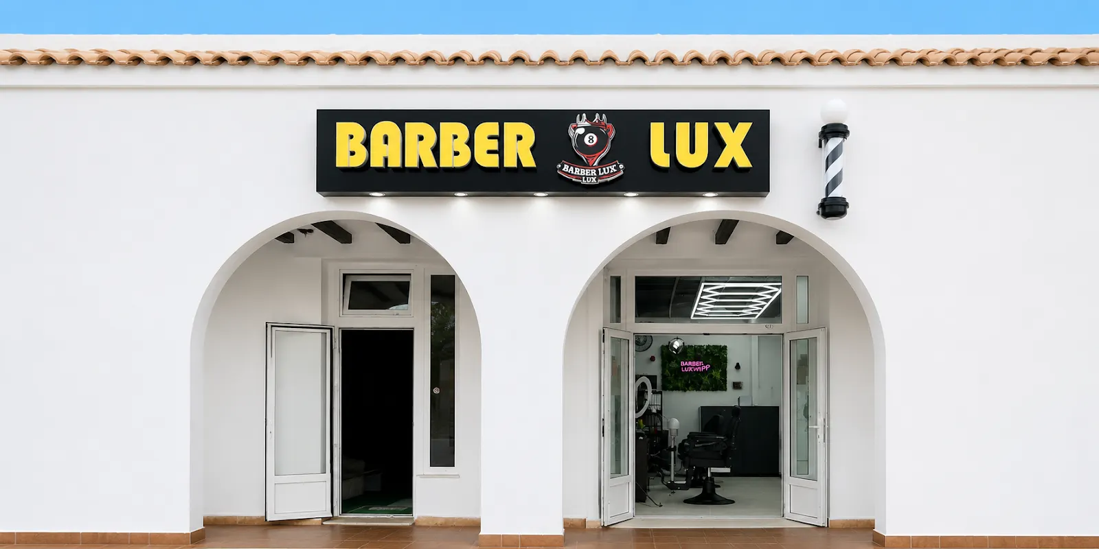 Atmosphäre in Barbería barber lux in La Manga