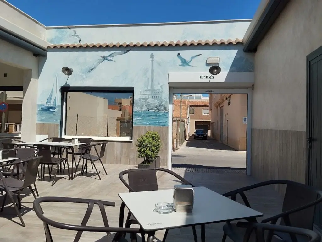 Terrasse de Belones Bar à Los Belones