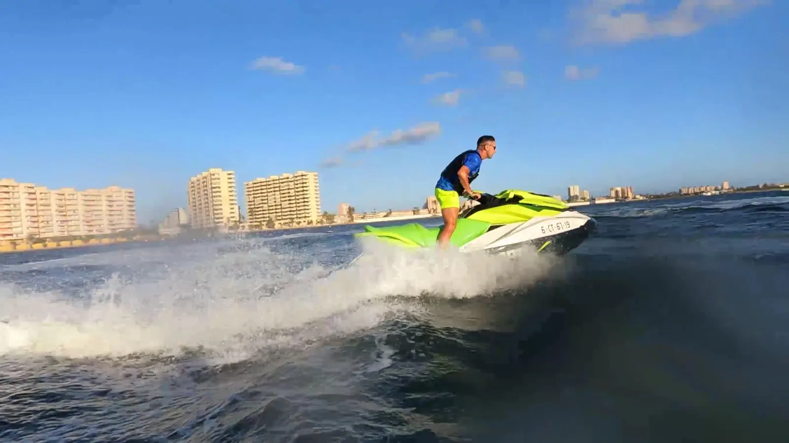 Bonds Jet Ski Rental collection point in La Manga