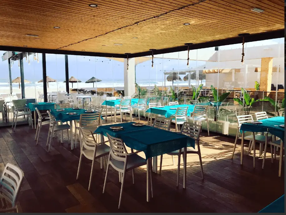 Seaside terrace at Bonobo Playa in La Manga