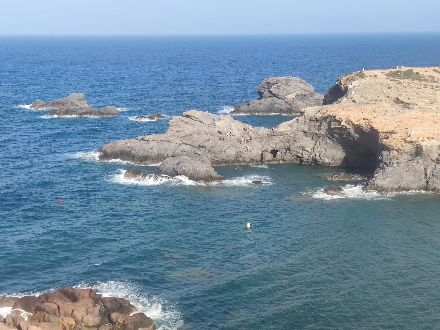Felsküste und Inselchen bei Cabo de Palos