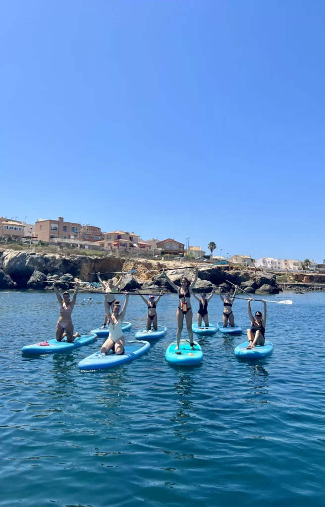Paddleboarding and kayaking equipment at CaboXperiencia