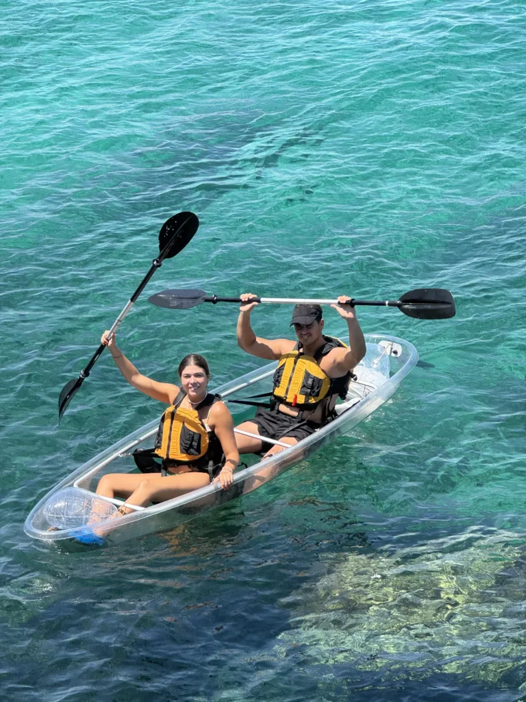 Water activity organised by CaboXperiencia, Cabo de Palos