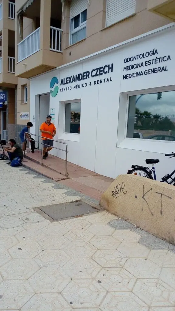 Empfang von Centro Alexander Czech in La Manga