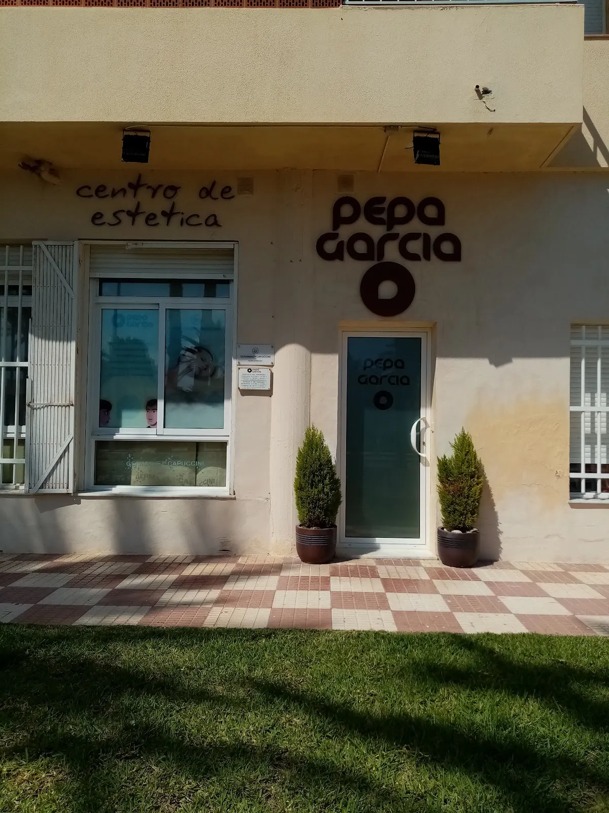 Detail einer Körperbehandlung im Centro de estética Pepa García