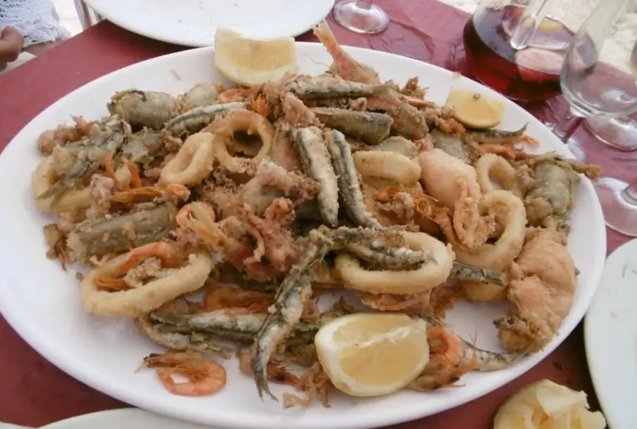 Fresh fish at Chiringuito El Barón, La Manga