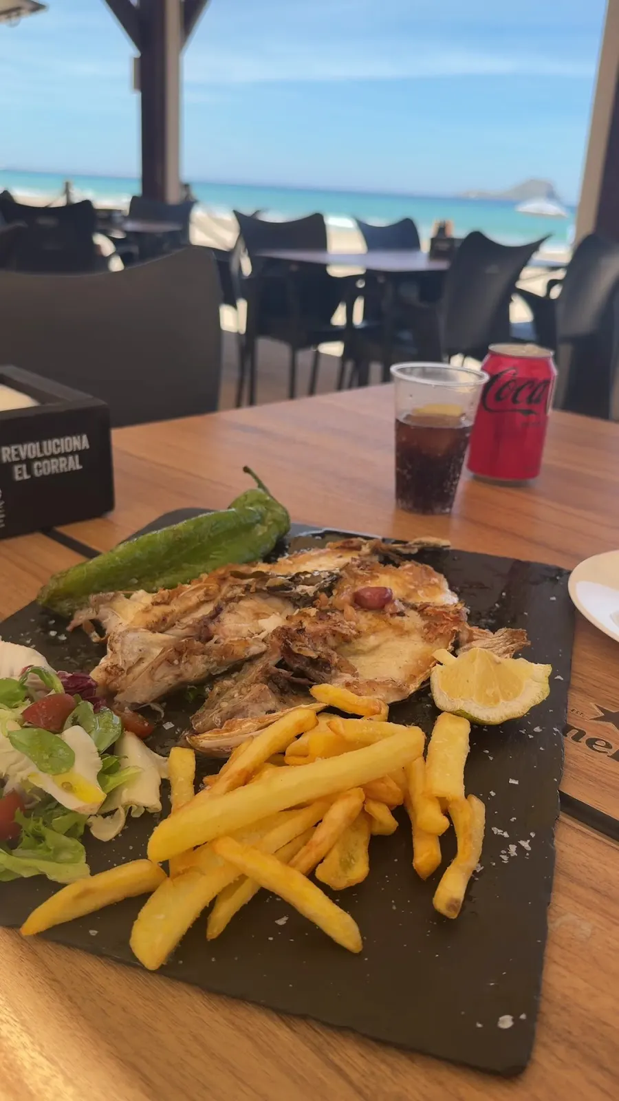 Chiringuito la Pepa terrace, La Manga del Mar Menor