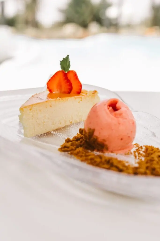 Dessert im Collados Beach, Veneziola