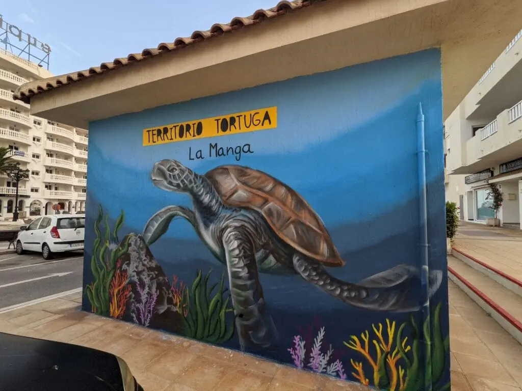 Fresque extérieure de Don Papeo à La Manga