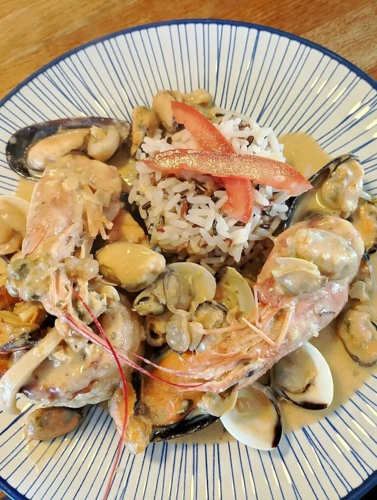 Dish served at El Cabo, Cabo de Palos