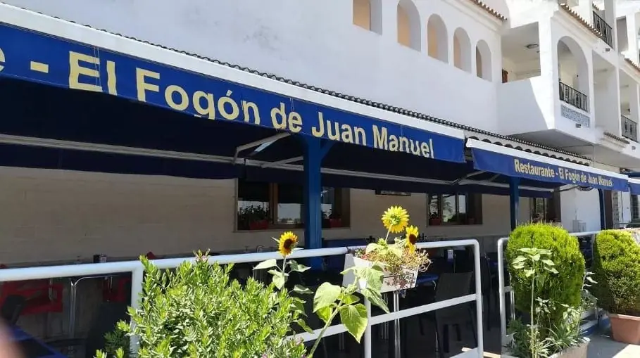 El Fogon De Juan Manuel in La Manga del Mar Menor: Terrasse des Lokals