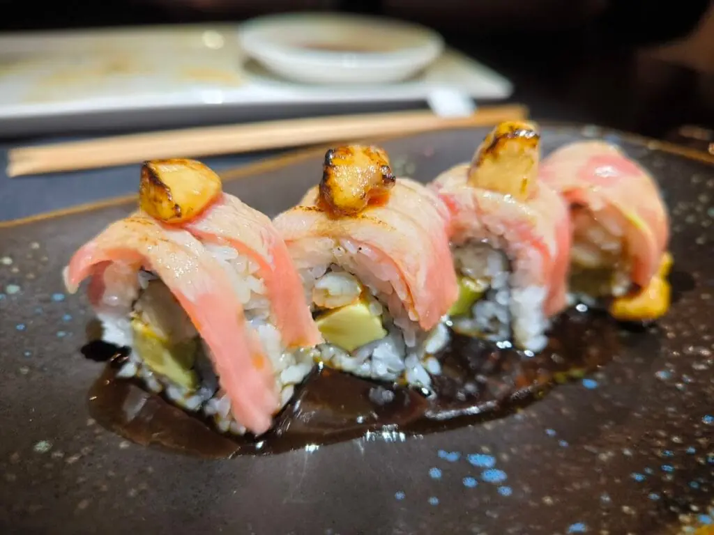 Intérieur d'Enso Sushi à Los Belones
