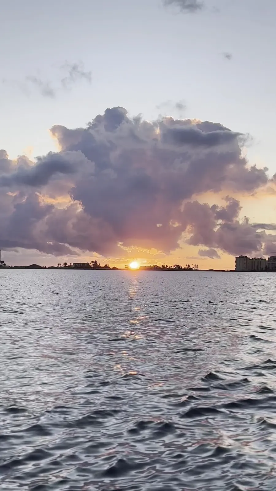Sunset over Mar Menor near Entre 2 Aguas, Cabo de Palos