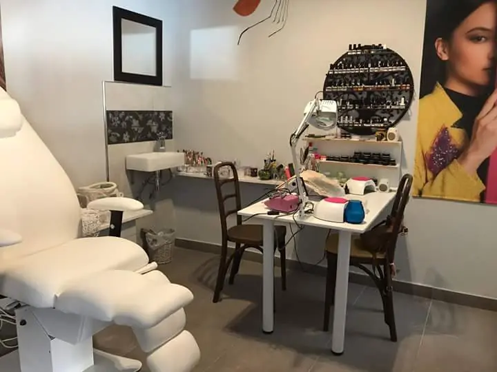 Maniküre- und Pediküre-Bereich bei Body Diamond, Los Belones