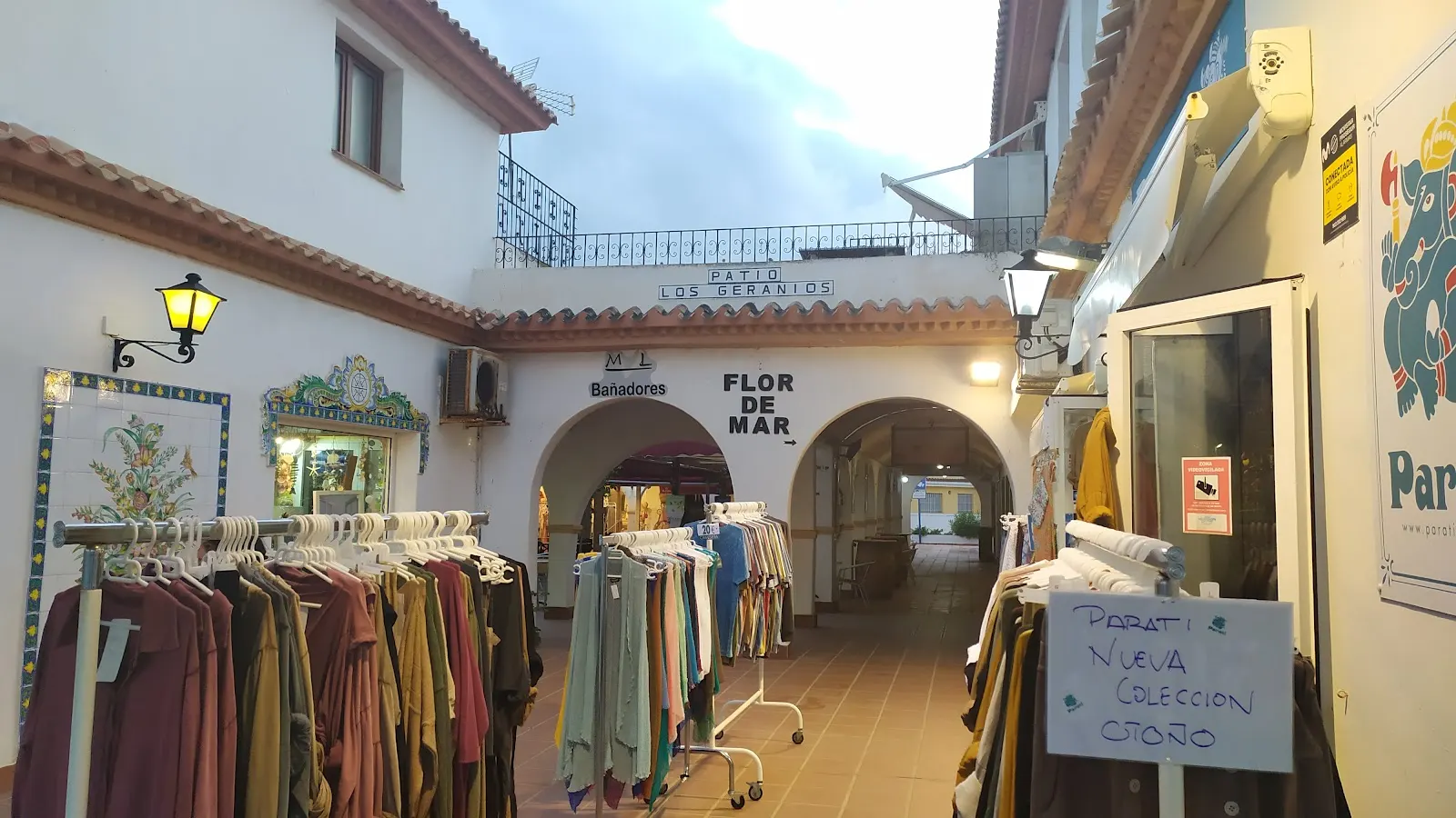 Schaufenster von Flor de Mar, Zoco Alcazaba, La Manga
