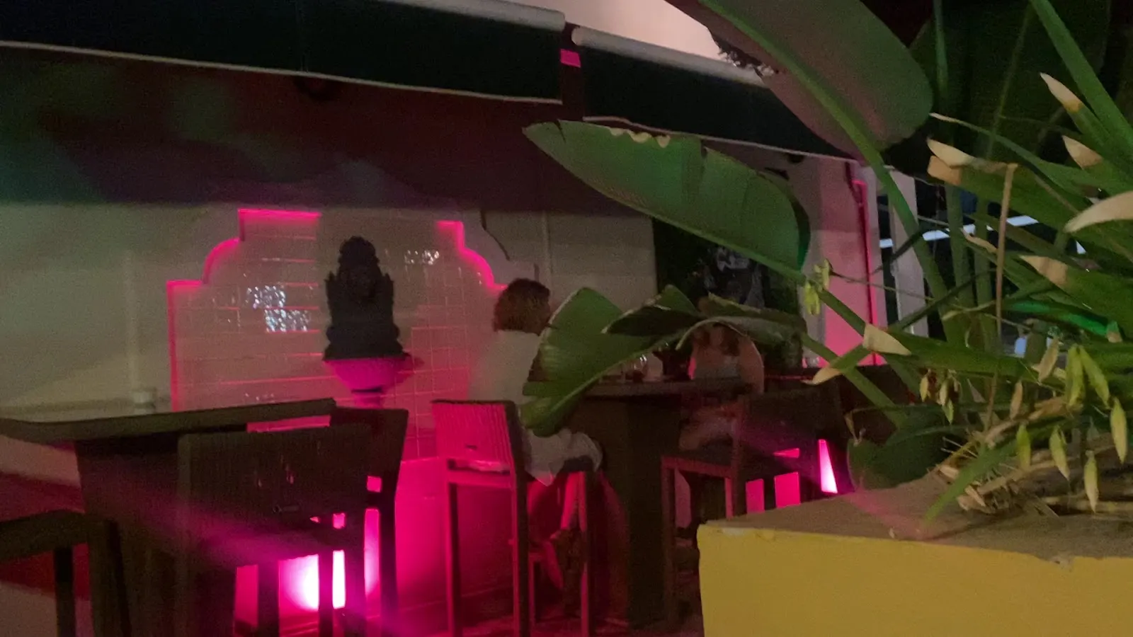 Detail von Flute Lounge Bar in La Manga Club