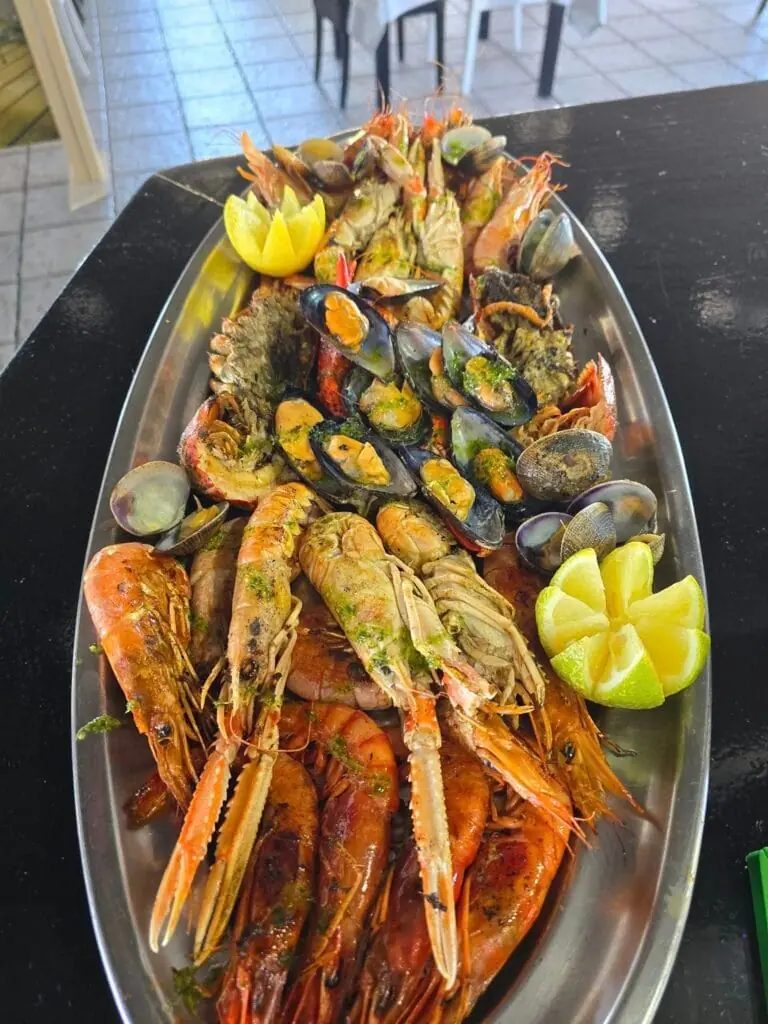 Freiduria Mar Menor in La Manga del Mar Menor: seafood platter