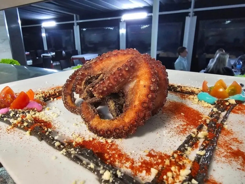 Freiduria Mar Menor in La Manga del Mar Menor: griddled octopus