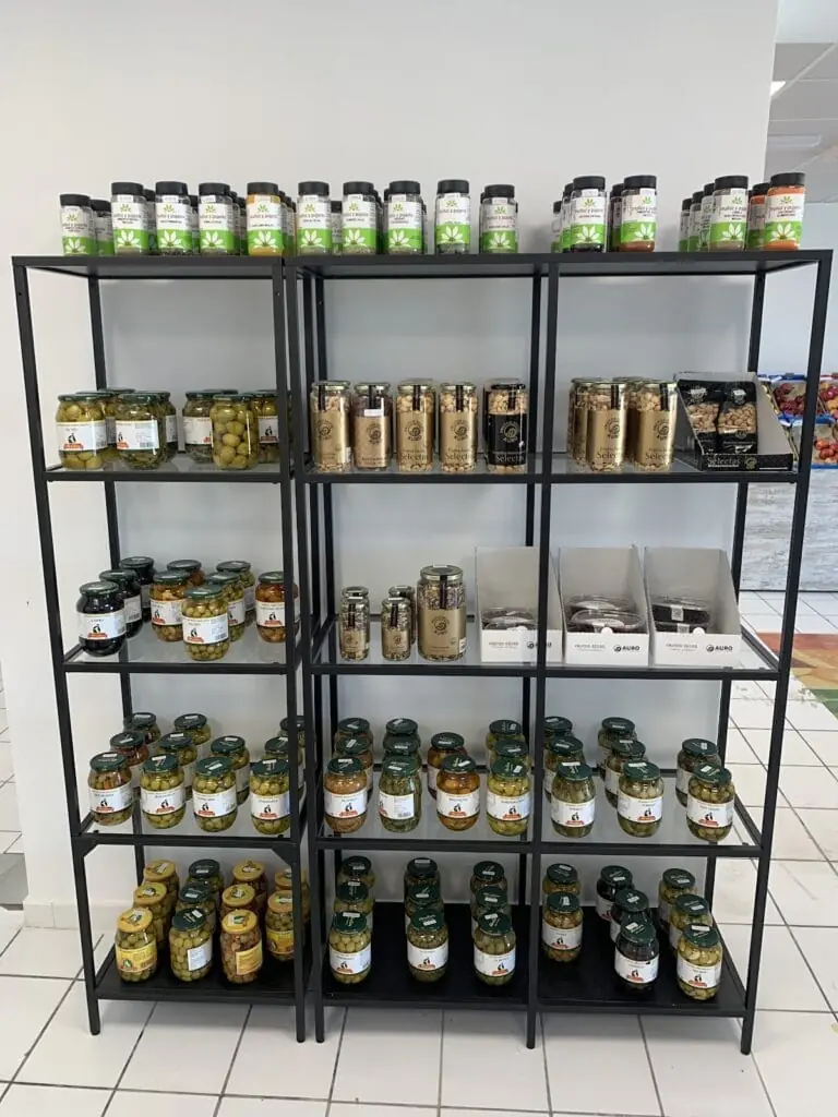Étal de Frutas y Verduras Dos Mares à Rivera Sur