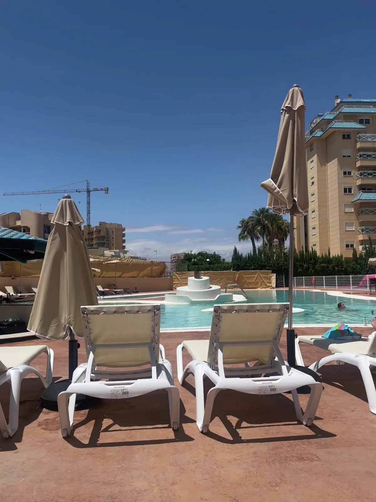 Anlagen des Hotel Bakour La Manga Splash, Familienhotel bei km 14 von La Manga