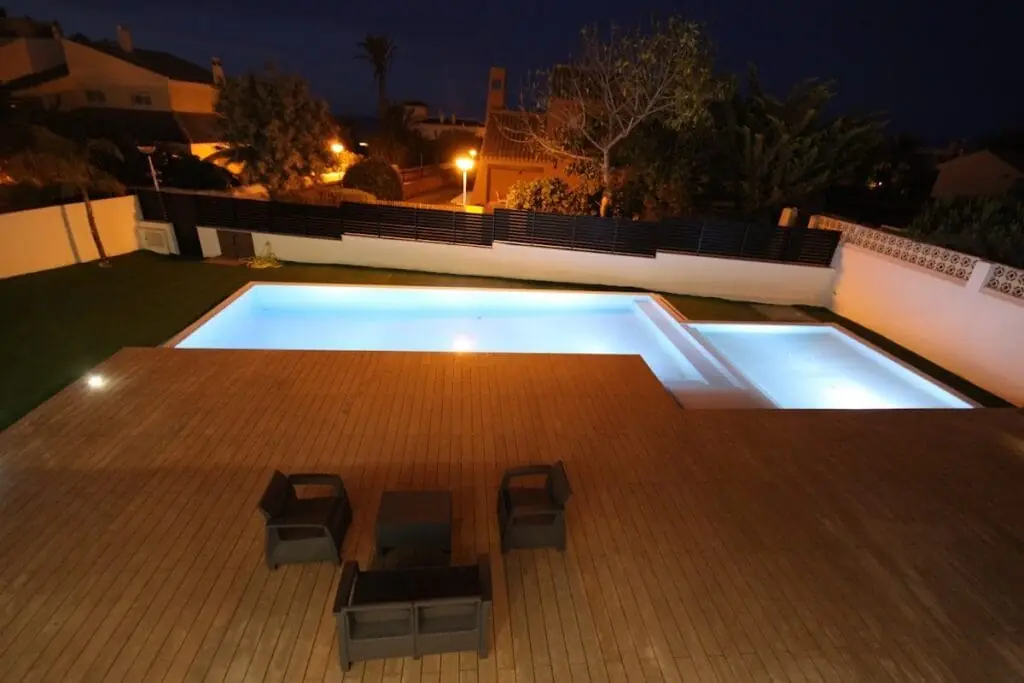 Living room of the luxury villa Inmovecos Villa Gawy