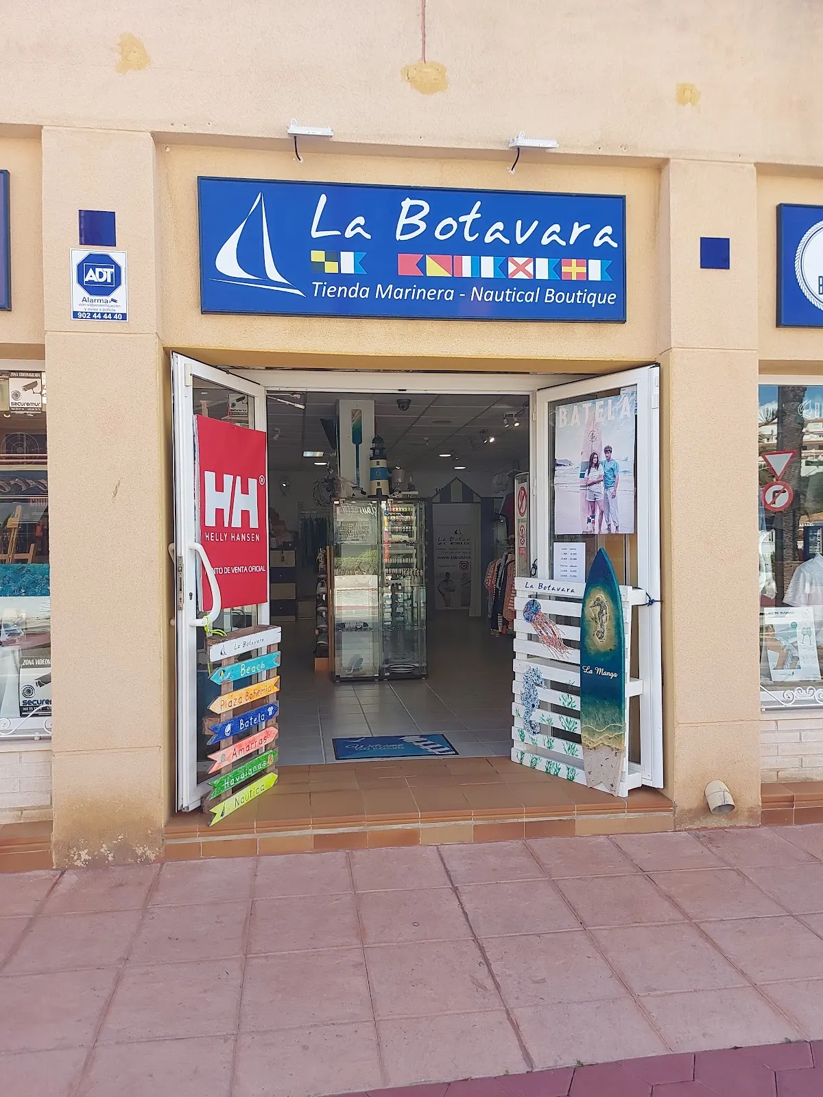 Inside La Botavara Tienda Marinera