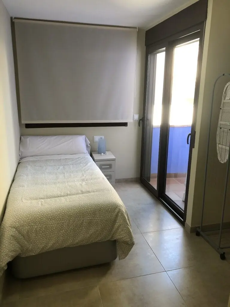 Bedroom at La Casita Azul, Cabo de Palos