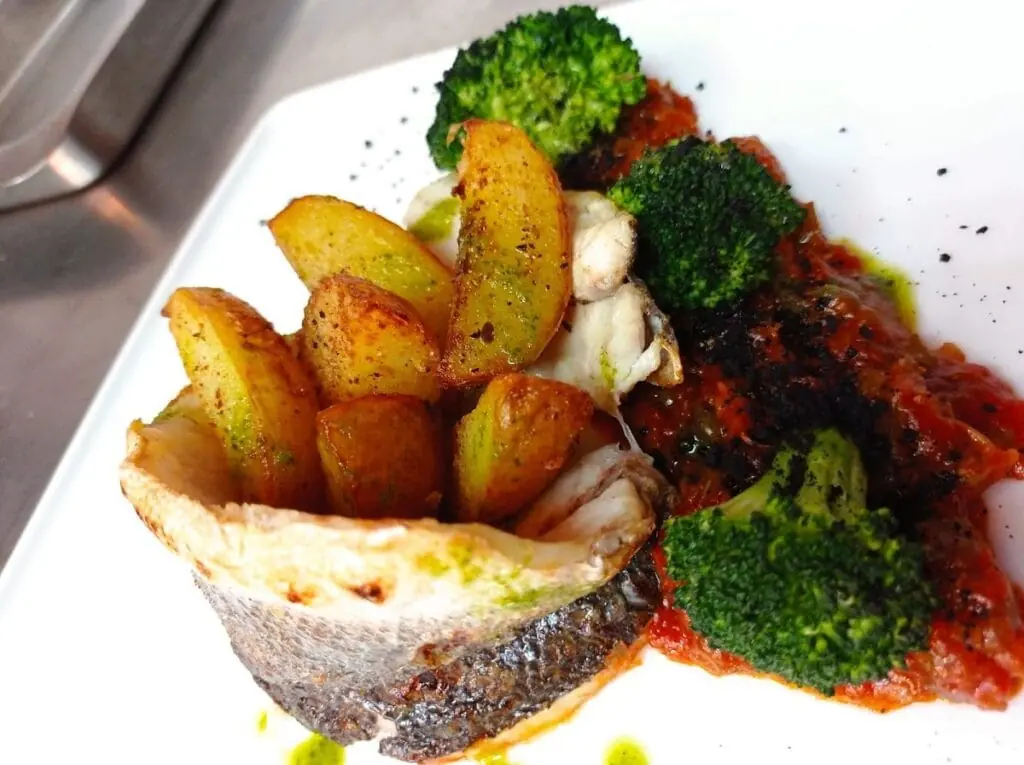 La Finca in La Manga del Mar Menor: Fischgericht