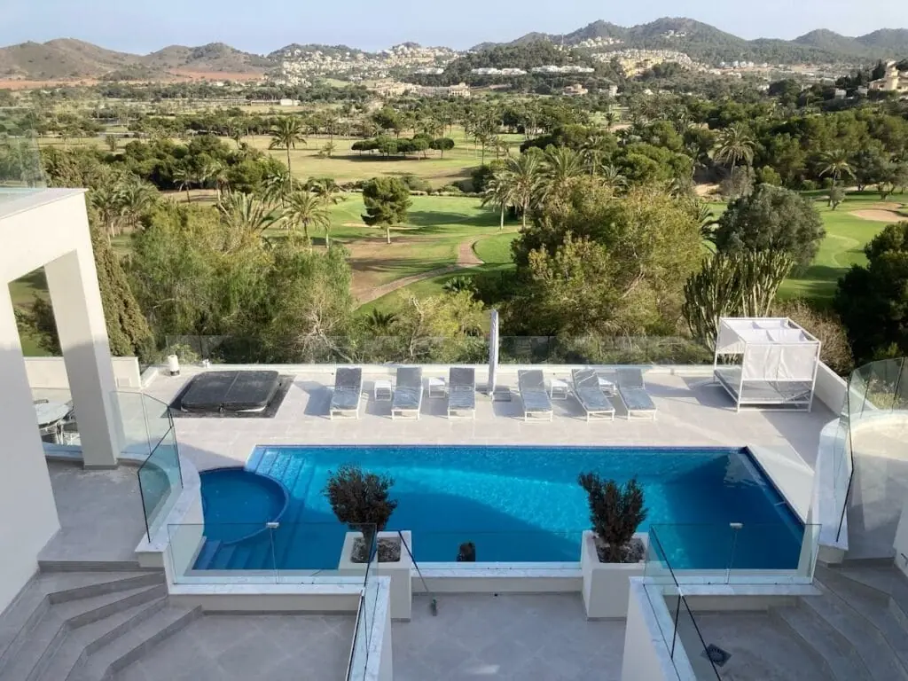 Villa renovation carried out by La Manga Builders in La Manga Club