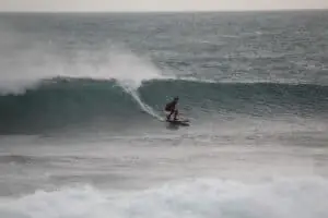 La Manga Surf School surf lesson at Playa de la Raja