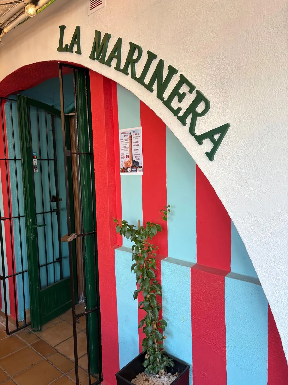 Rice served at La Marinerita