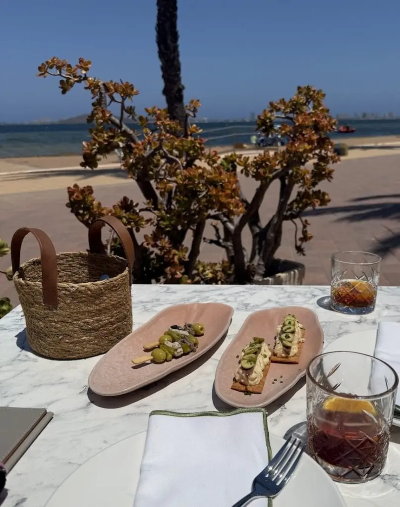 Terrasse de La Oliva Restaurante à Mar de Cristal