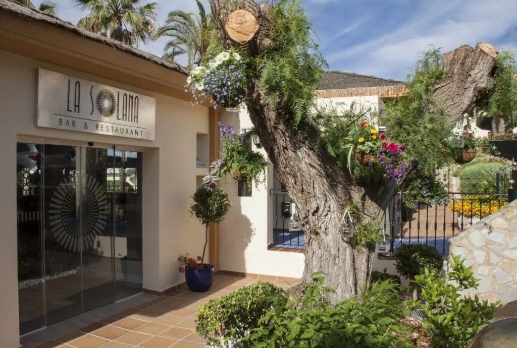 Terrace with views at La Quinta Club, La Manga Club