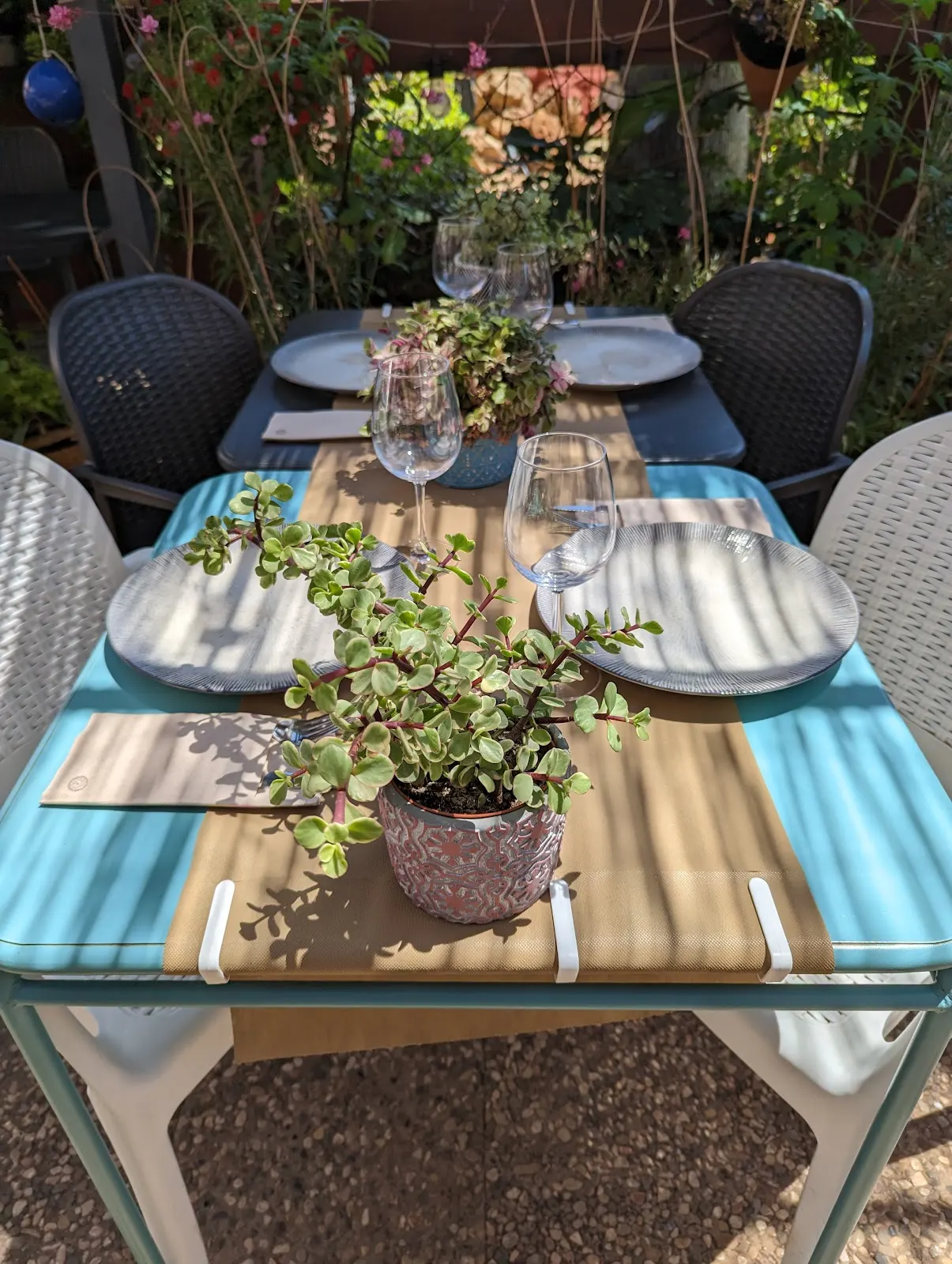 Tisch im Los Osos Golosos, Restaurant in Los Belones
