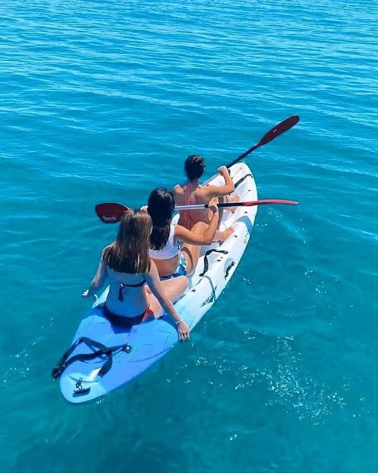 Kayak inclus dans les sorties de MAR MENOR CHARTER