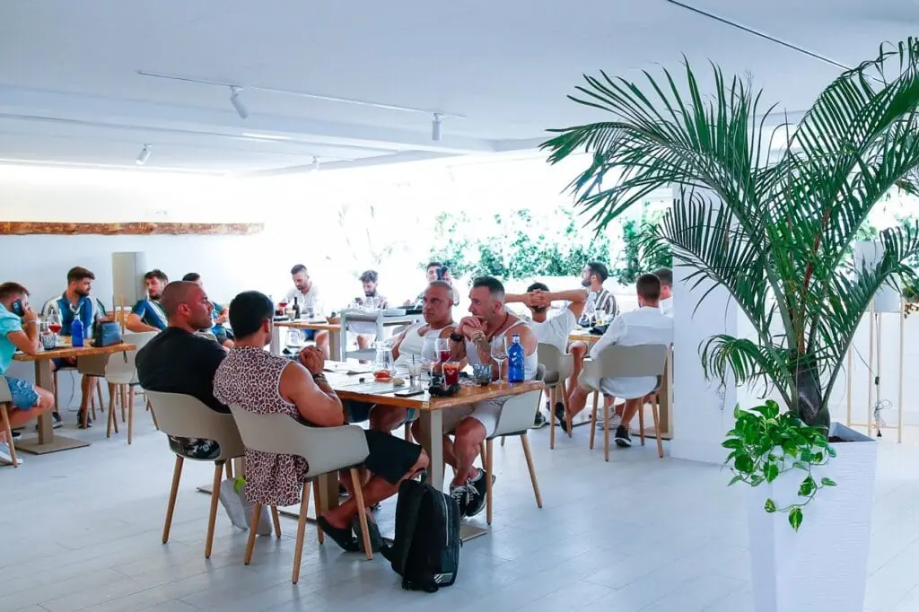 Fassade von Marea Grill in Las Sirenas, La Manga