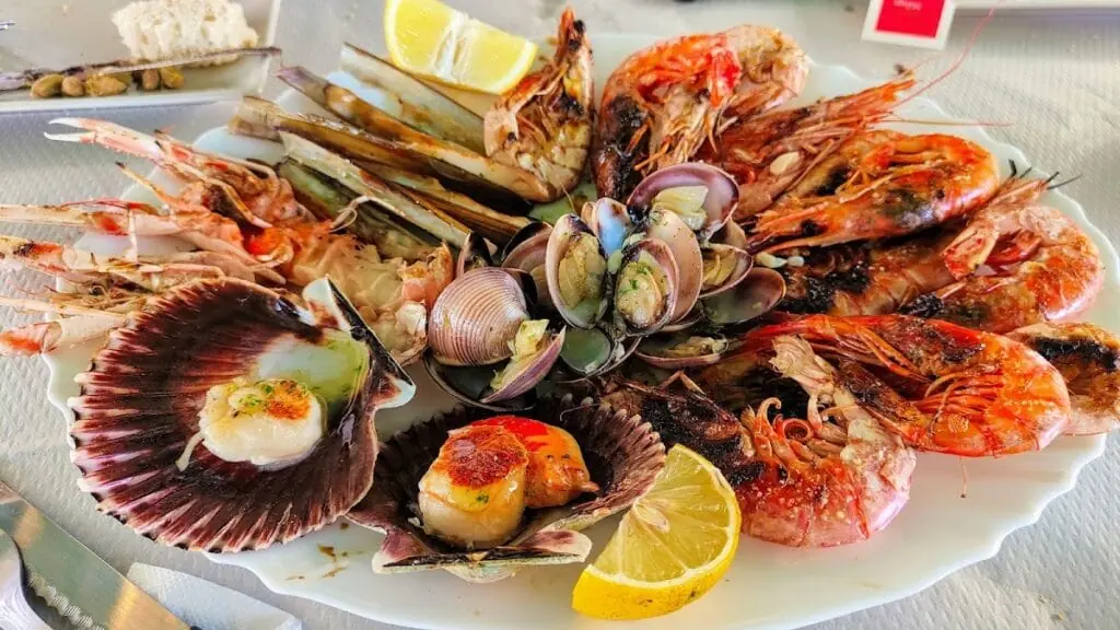 Tapas plate at Mesón Caribe Junior