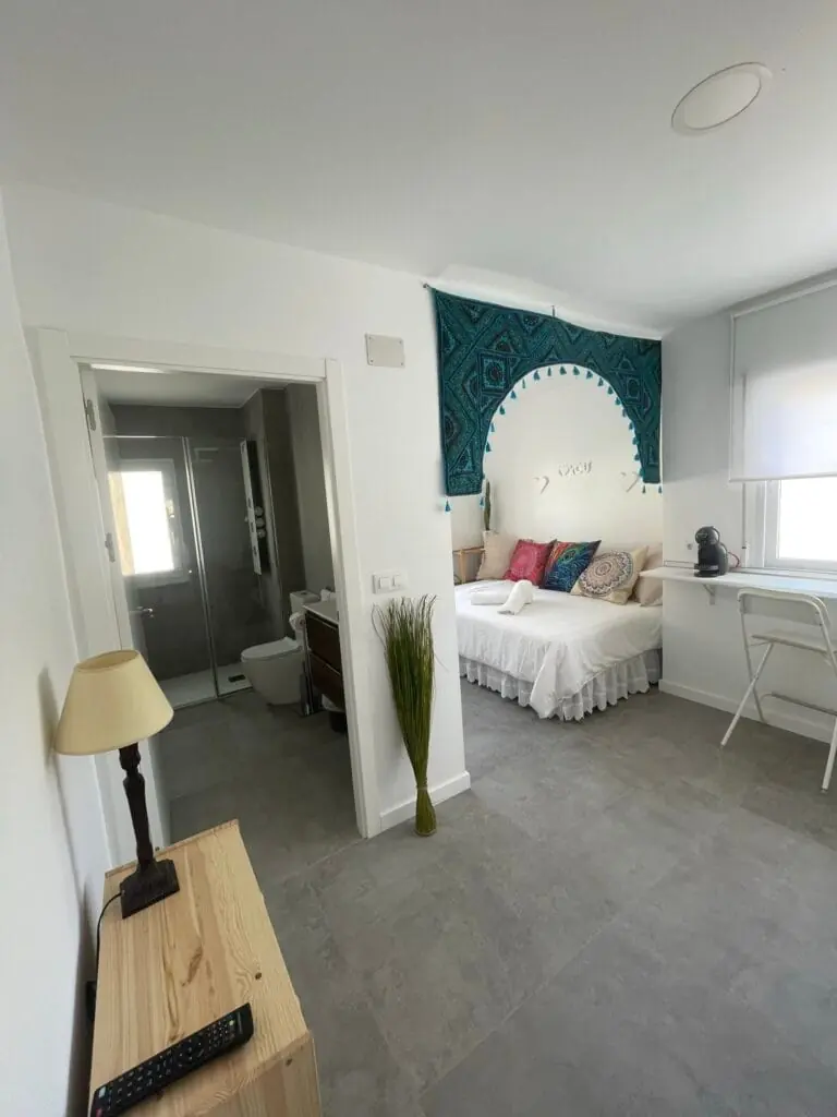 Chambre de l'appartement Levante à Mintaka Homes