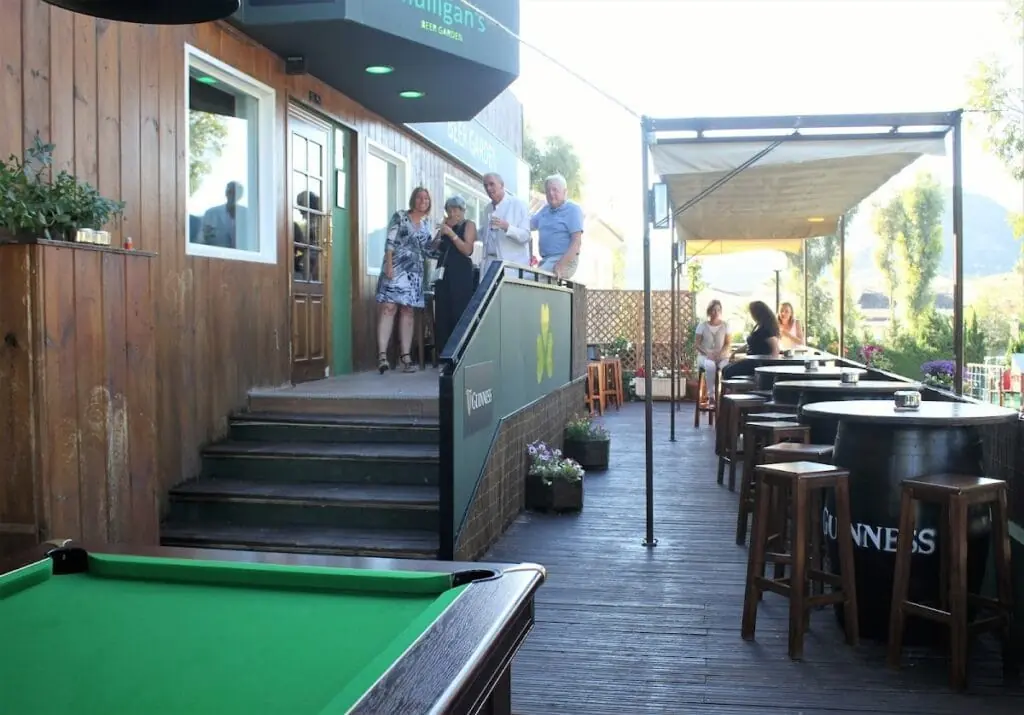 Theke von Mulligan's Irish Pub in La Manga Club
