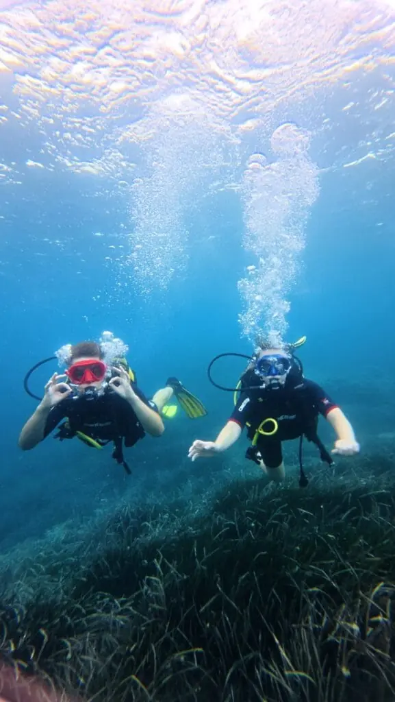 Front of Pagaza Diving dive centre at Puerto Deportivo Islas Menores