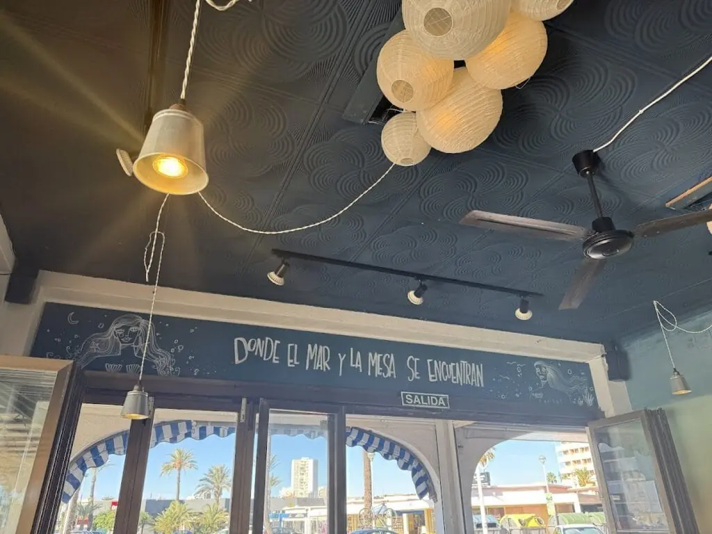 Patapalo Tapas terrace in Entremares, La Manga