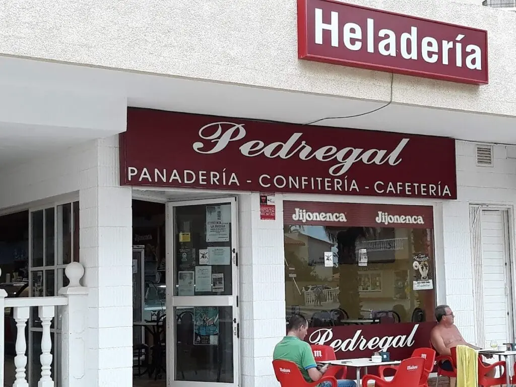 Eis der Konditorei Pedregal, La Manga