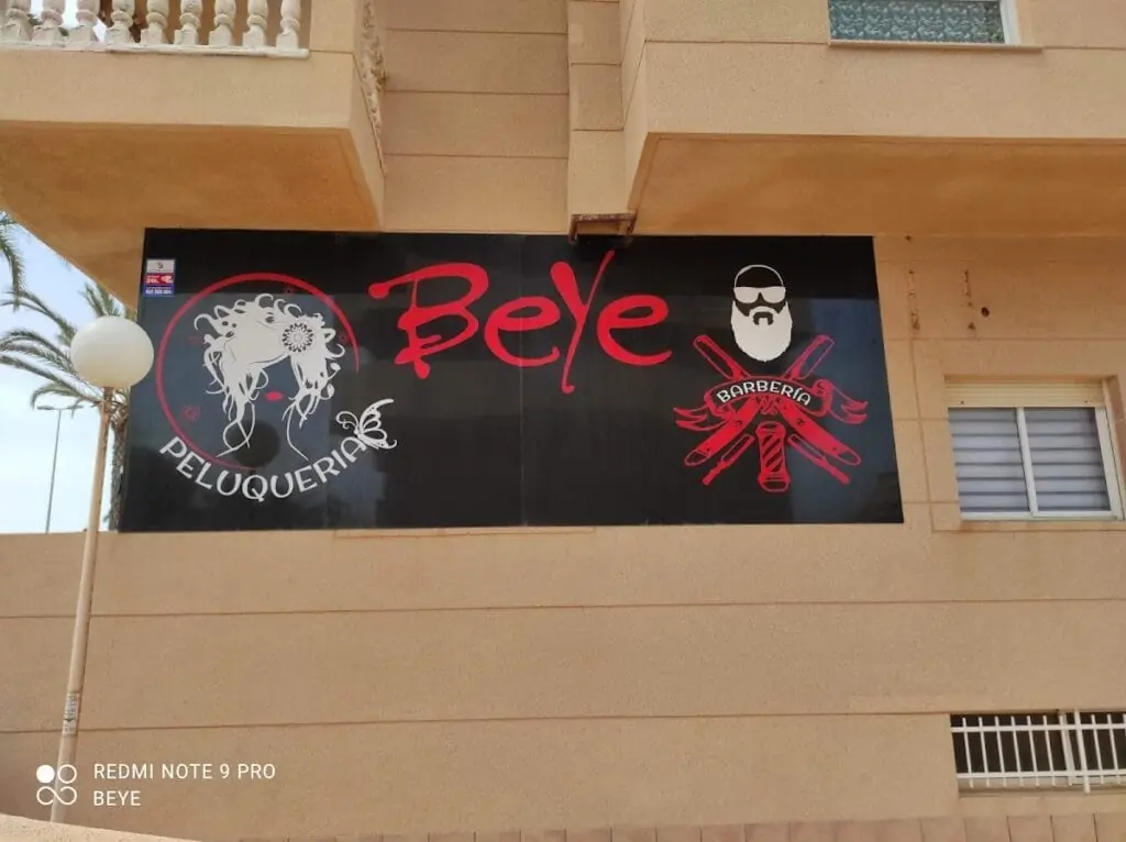 Innenansicht von Peluquería Barbería Beye in La Manga